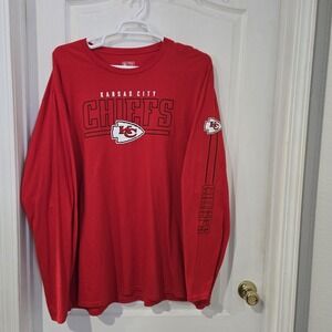 Fanatics KC Chiefs 4XL Long Sleeve Tshirt  NFL